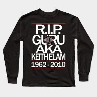 RIP Guru | White Long Sleeve T-Shirt